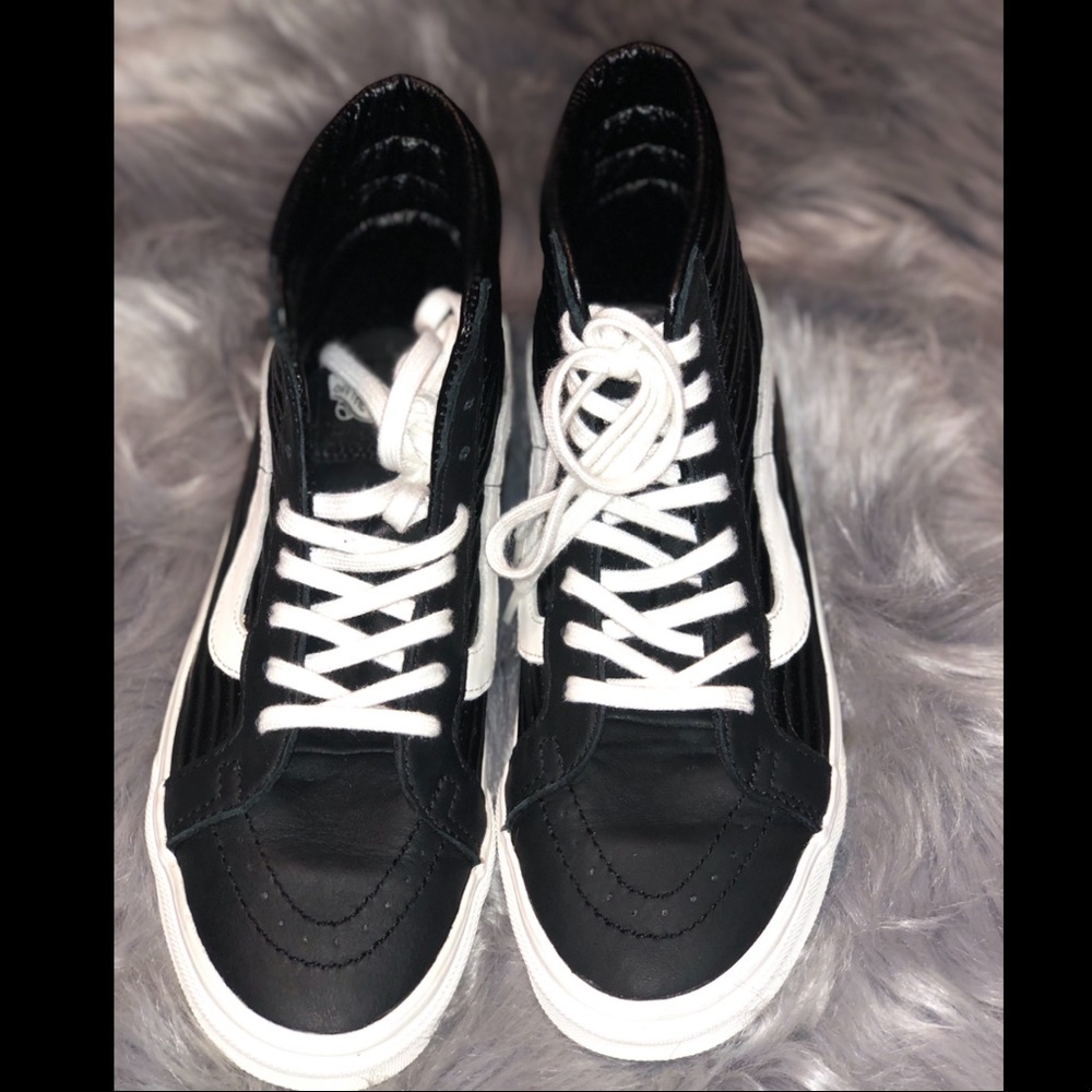 ❌SOLD❌VANS | HIGH TOP LEATHER VANS - Picture 3 of 7
